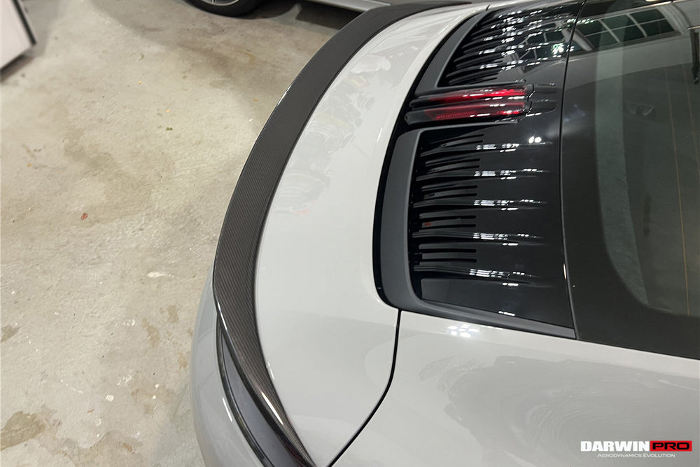 DarwinPRO 2024-UP Porsche 992.2 Facelift Carrera S 4 4S Targa Cabriolet BKSS Style Trunk Spoiler Wing