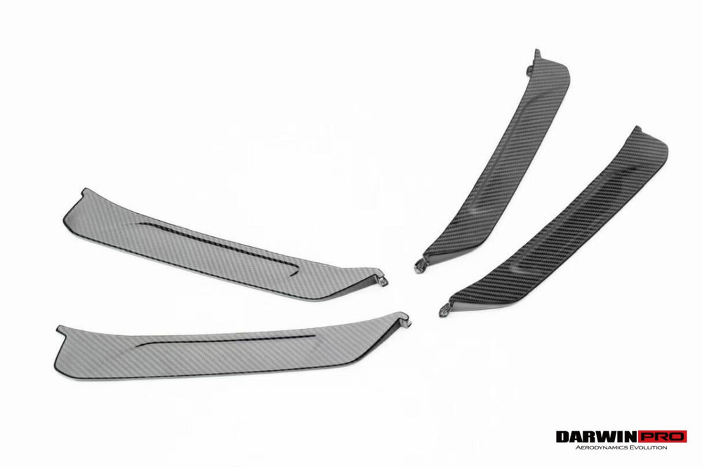 DarwinPRO 2024-UP Porsche 992.2 Facelift Carrera 2C 4C Coupe Cabriolet Sport Design Only OE Style Front Bumper Air Vents Trims