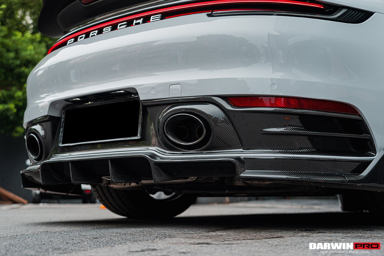 992 Targa Rear Defuser DarwinPRO 2019-2024 Porsche 911 992 Carrera S & 4 & 4S & Targa ...