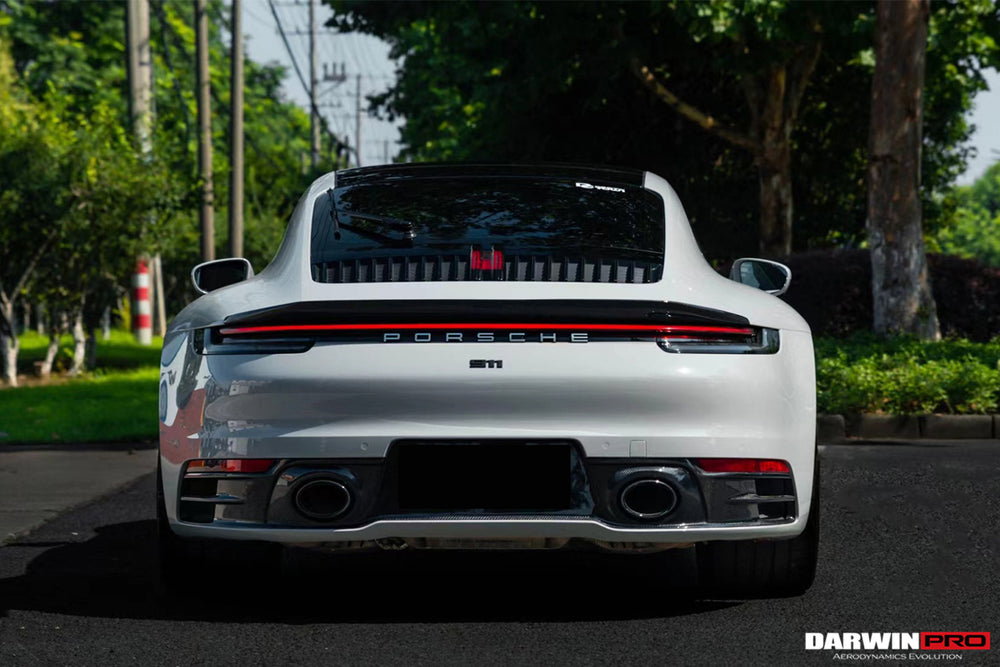 DarwinPRO 2019-2023 Porsche 911 992 Carrera S & 4 & 4S & Targa & Cabriolet OE Style Rear Diffuser