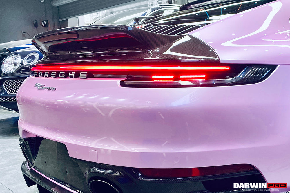 DarwinPRO 2019-2023 Porsche 911 992 Carrera S & 4 & 4S BKSS Style Trunk Wing
