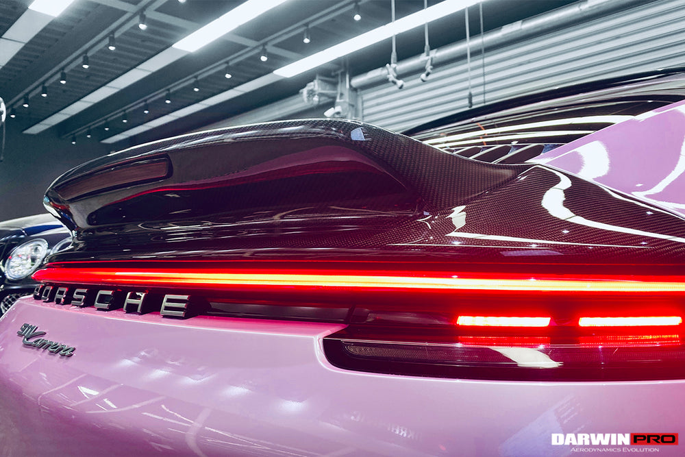 DarwinPRO 2019-2023 Porsche 911 992 Carrera S & 4 & 4S BKSS Style Trunk Wing