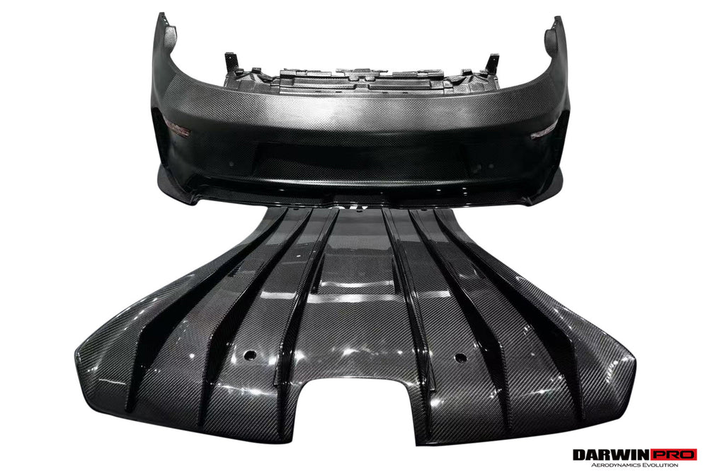 2024-UP Porsche 992.2 Facelift Convert GT3 Style Rear Bumper DarwinPRO ...