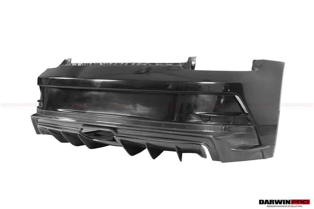 DarwinPRO 2019-2024 Porsche 911 992 Carrera & S & 4 & 4S & Targa & Cabriolet GT3 Style Rear Bumper