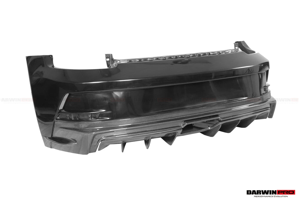 DarwinPRO 2019-2024 Porsche 911 992 Carrera & S & 4 & 4S & Targa & Cabriolet GT3 Style Rear Bumper