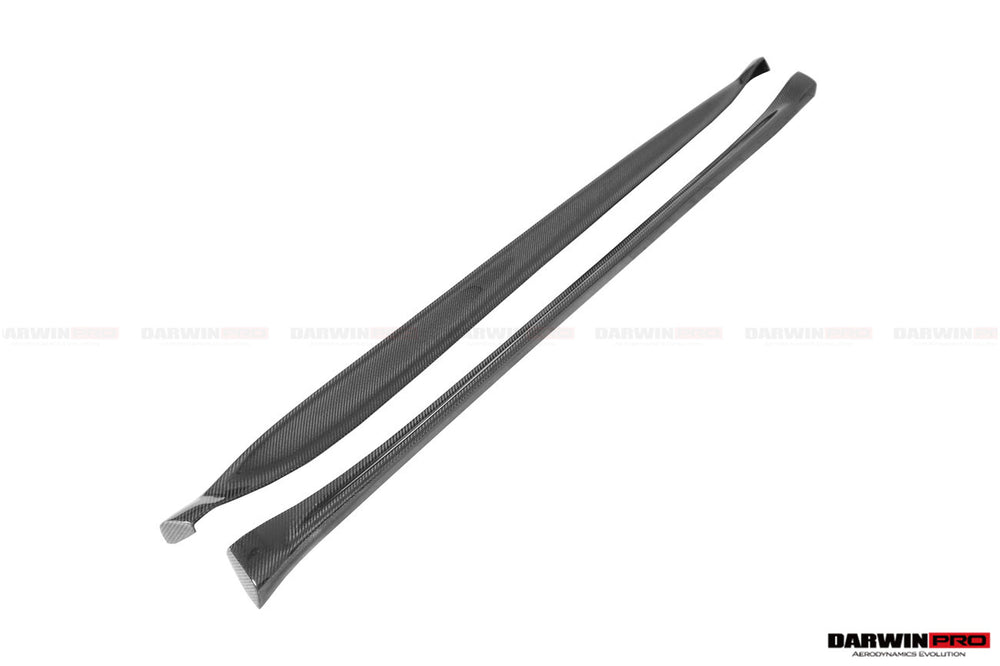 Faldones laterales DarwinPRO 2019-2024 para Porsche 911 992 Carrera, S, 4, 4S, Targa y Cabriolet estilo GT3