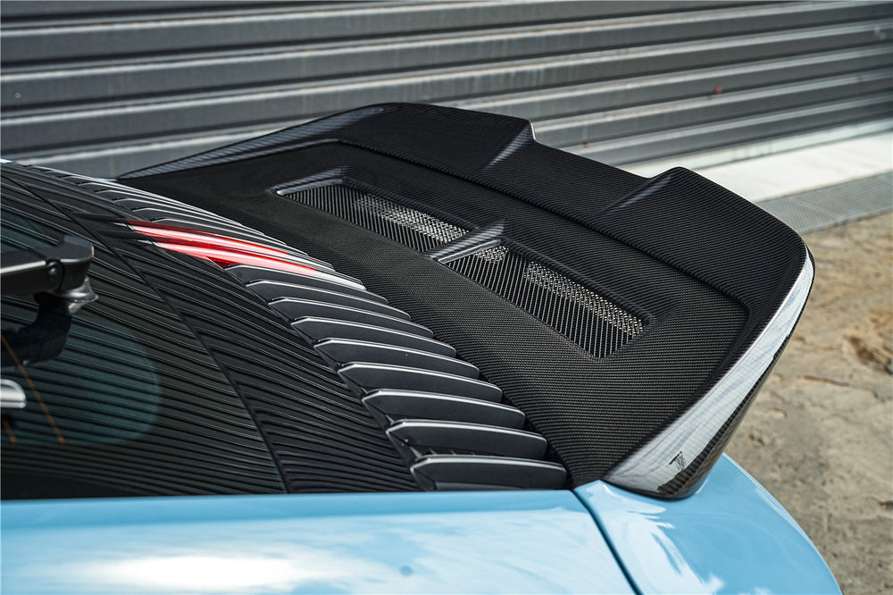 DarwinPRO 2019-2024 Porsche 911 992 Carrera S & 4 & 4S BKSS Ver.4 Style Trunk Wing