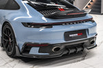  DarwinPRO 2019-2024 Porsche 911 992 Carrera & 4 & 4S & Targa & Cabriolet SD-Sport Design Model BKSSII Style Rear Lip 