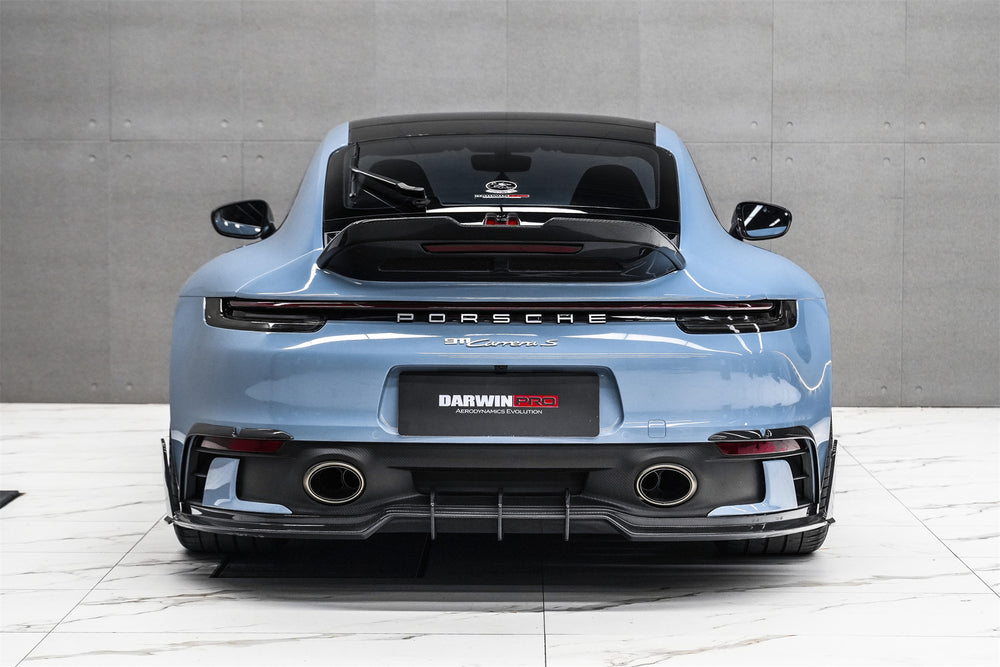 DarwinPRO 2019-2024 Porsche 911 992 Carrera & 4 & 4S & Targa & Cabriolet SD-Sport Design Model BKSSII Style Rear Lip - DarwinPRO Aerodynamics