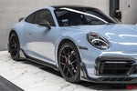  Faldones laterales DarwinPRO 2019-2024 para Porsche 911 992 Carrera, S, 4, 4S, Targa y Cabriolet estilo BKSSII 