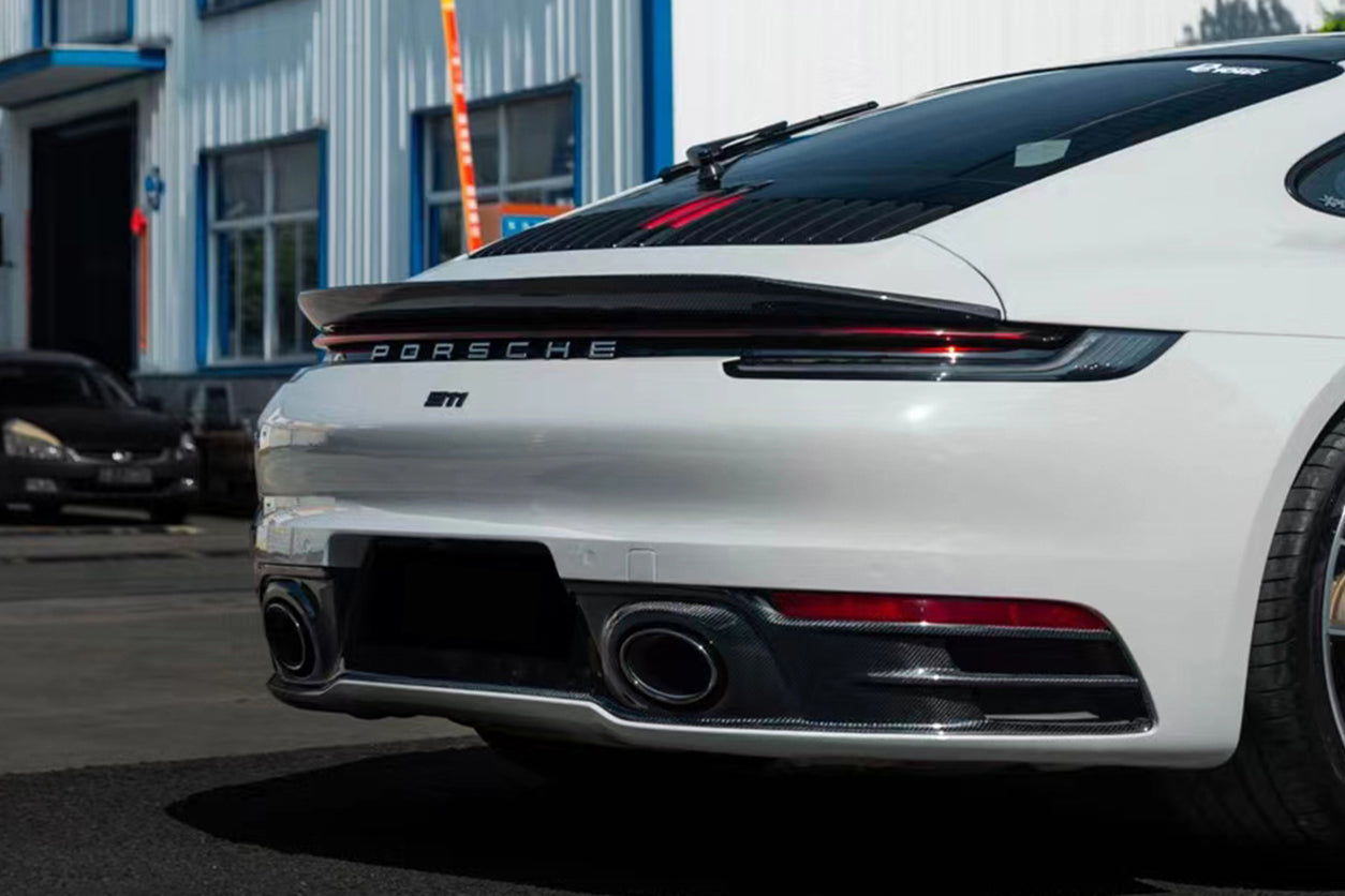 992 Targa Rear Defuser DarwinPRO 2019-2024 Porsche 911 992 Carrera S & 4 & 4S & Targa ...
