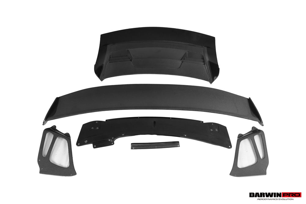 DarwinPRO 2012-2015 Porsche 911 991.1 Carrera & S & 4S GT3RS Style Trunk Spoiler Wing - DarwinPRO Aerodynamics