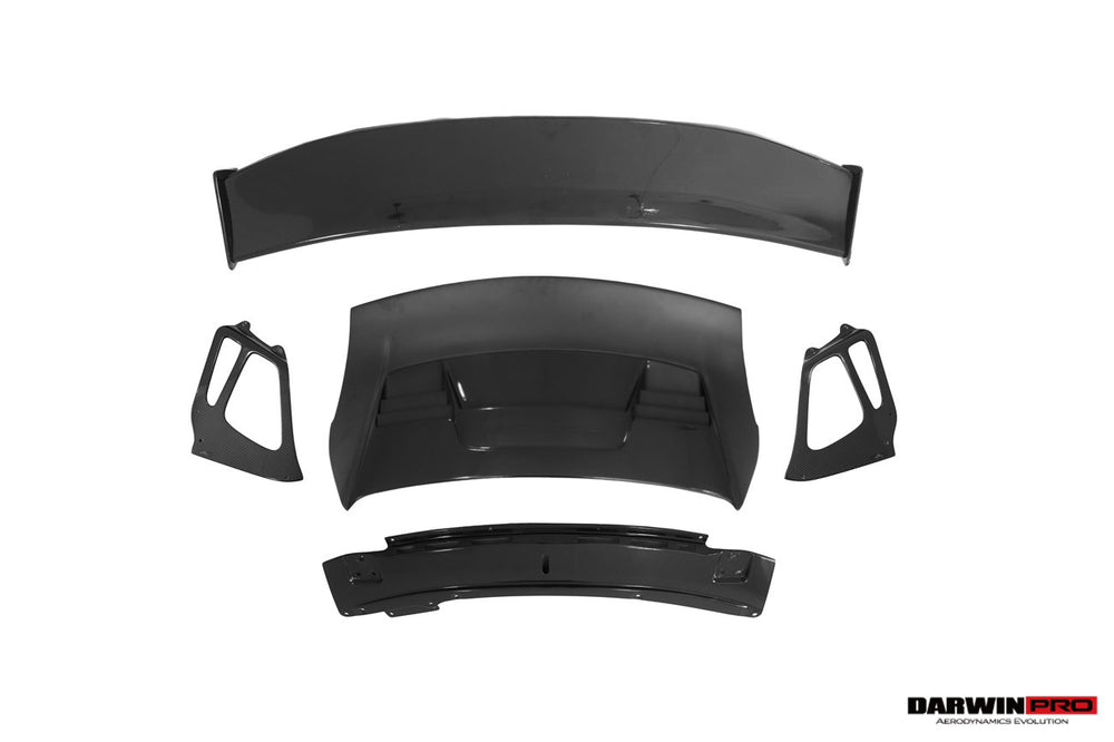 DarwinPRO 2012-2015 Porsche 911 991.1 Carrera & S & 4S GT3RS Style Trunk Spoiler Wing