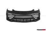  DarwinPRO 2021-2024 Porsche 718 Cayman & Boxster Stuttmate Part Carbon Fiber Front Bumper With ACC Hole 