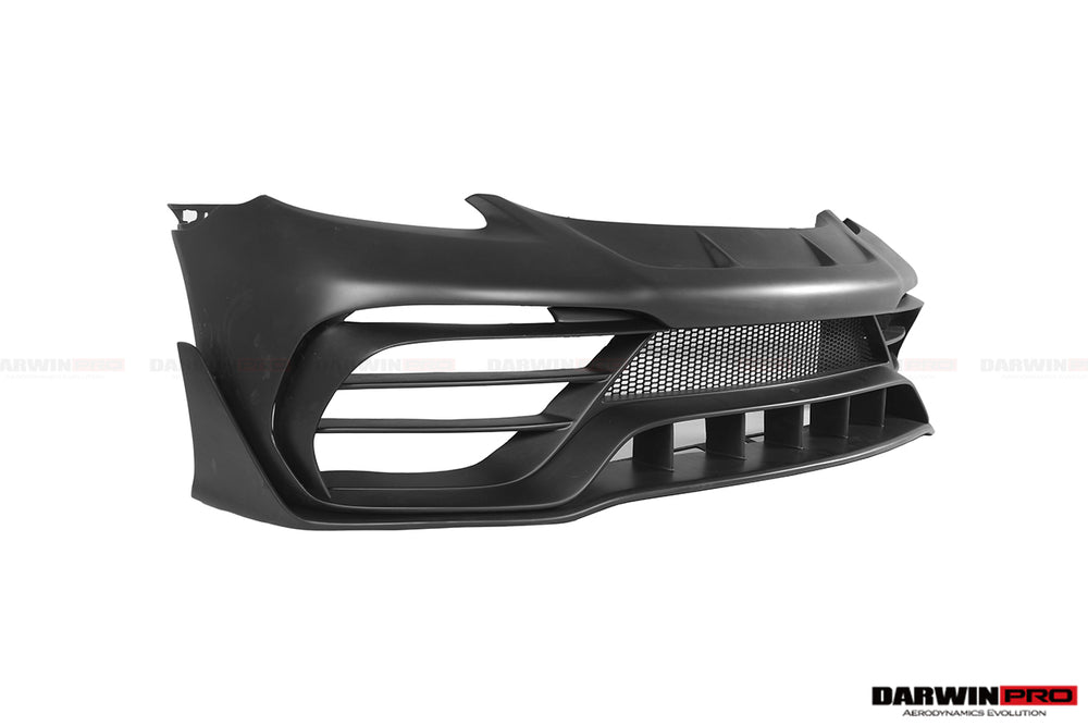 DarwinPRO 2021-2024 Porsche 718 Cayman & Boxster Stuttmate Part Carbon Fiber Front Bumper With ACC Hole