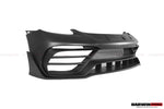  DarwinPRO 2021-2024 Porsche 718 Cayman & Boxster Stuttmate Part Carbon Fiber Front Bumper With ACC Hole 