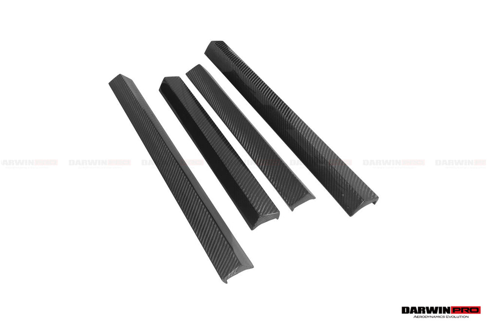 Cubierta de panel de puerta de fibra de carbono estilo BKSS de Rolls-Royce Cullinan 2018-2024