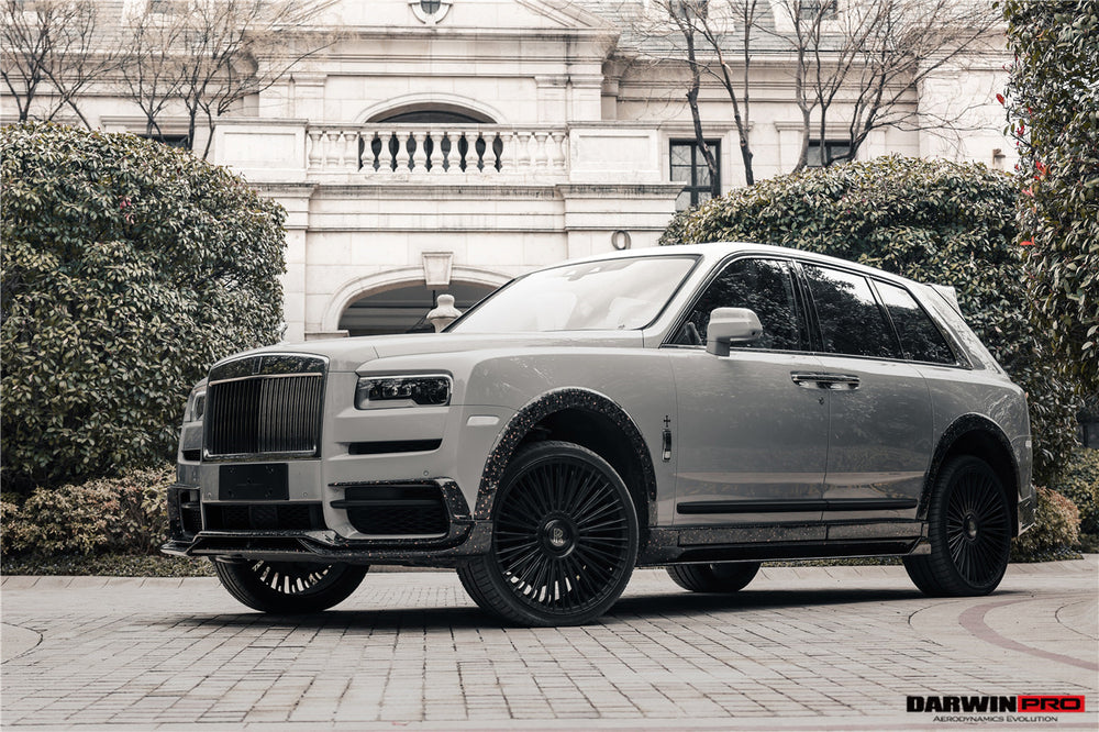 Guardabarros de fibra de carbono estilo BKSS de Rolls-Royce Cullinan 2018-2024