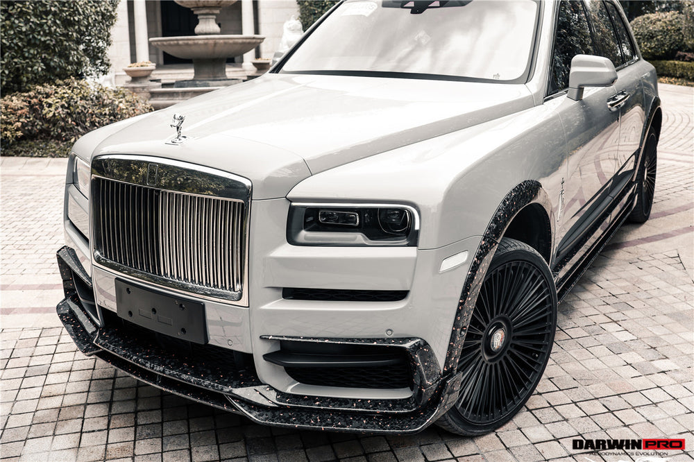 Guardabarros de fibra de carbono estilo BKSS de Rolls-Royce Cullinan 2018-2024