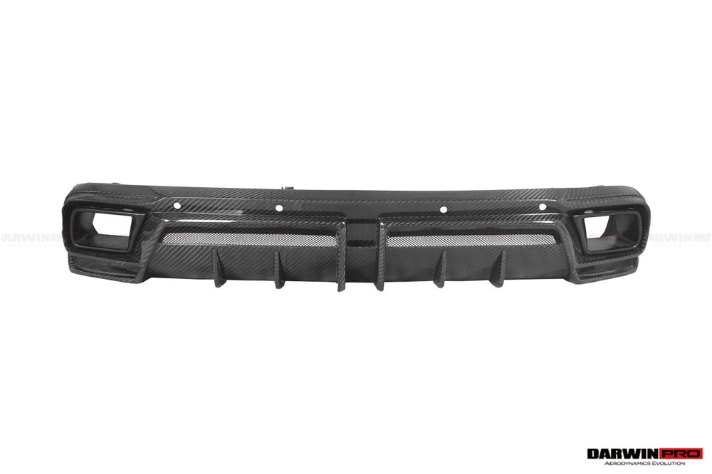 Difusor de labio trasero de fibra de carbono estilo BKSS Rolls-Royce Cullinan 2018-2024