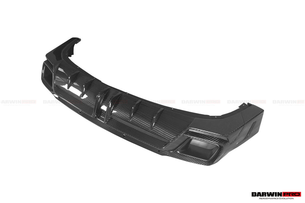 Difusor de labio trasero de fibra de carbono estilo BKSS Rolls-Royce Cullinan 2018-2024