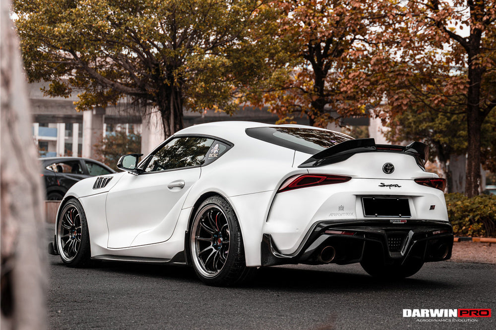 2019-UP Toyota GR Supra (J29 & DB) A90 A91 BKSS Style Carbon Fiber Rear Diffuser Lip