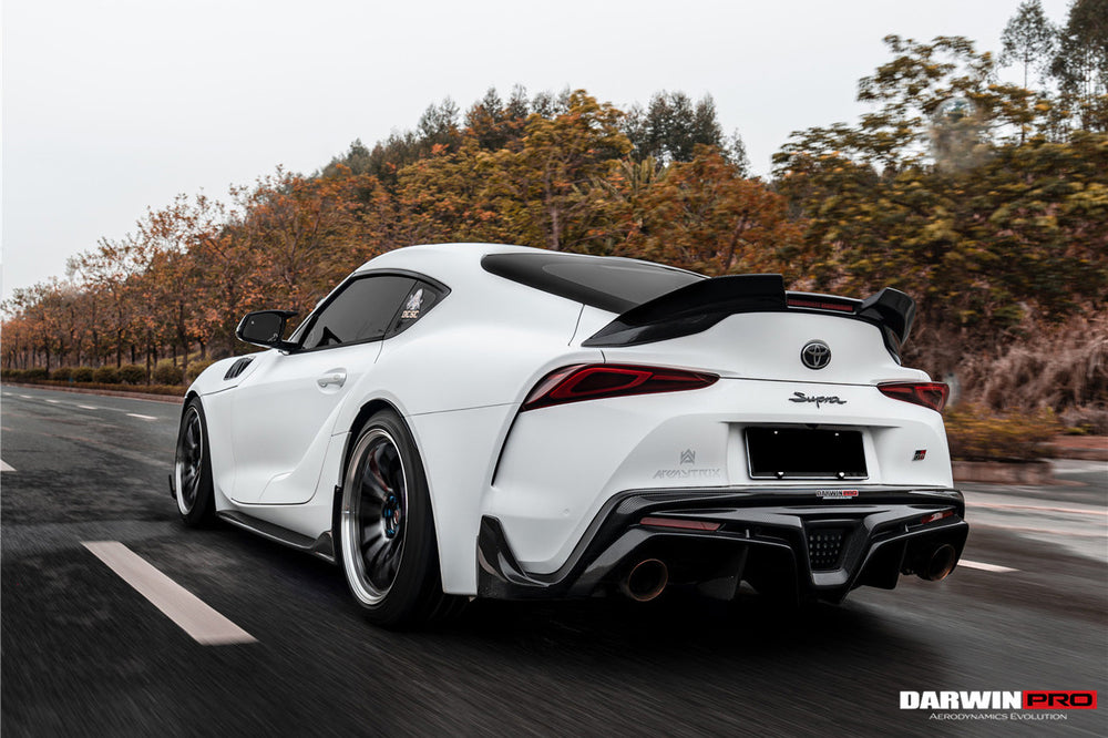 2019-UP Toyota GR Supra (J29 & DB) A90 A91 BKSS Style Carbon Fiber Rear Diffuser Lip
