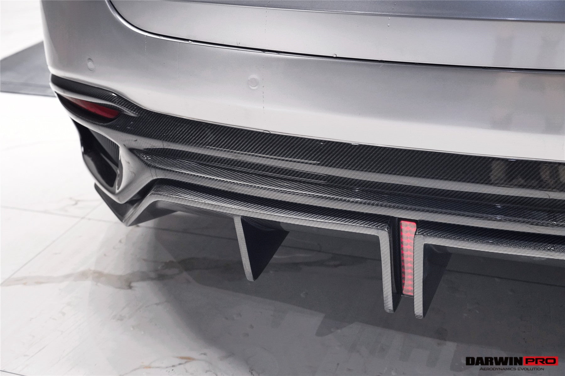 Model Y Rwd Rear Bumper 2020-2024 Tesla Model Y IMPII Performance Part Carbon Fiber Rear Bumper