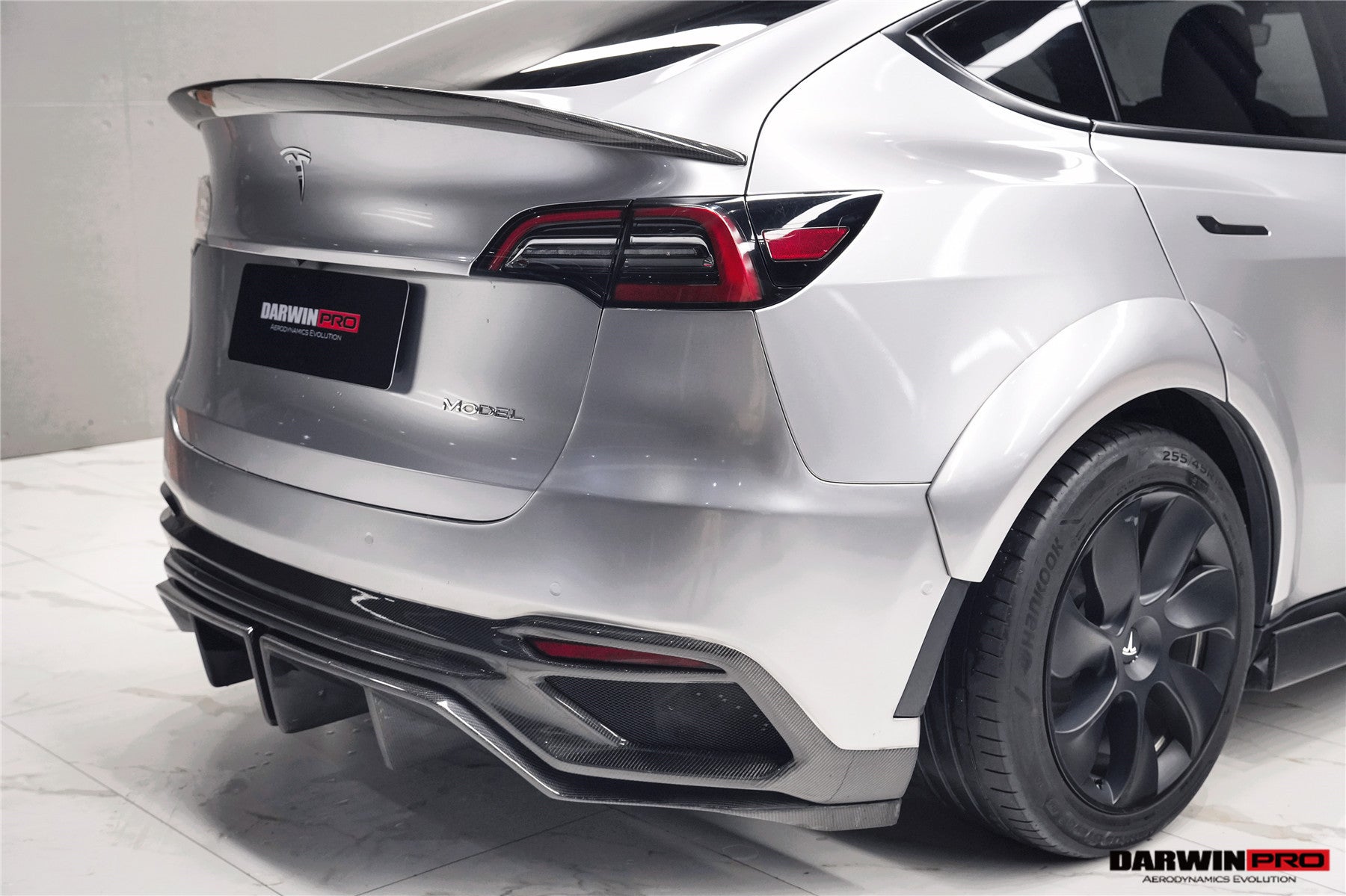 Model Y Rwd Rear Bumper 2020-2024 Tesla Model Y IMPII Performance Part Carbon Fiber Rear Bumper