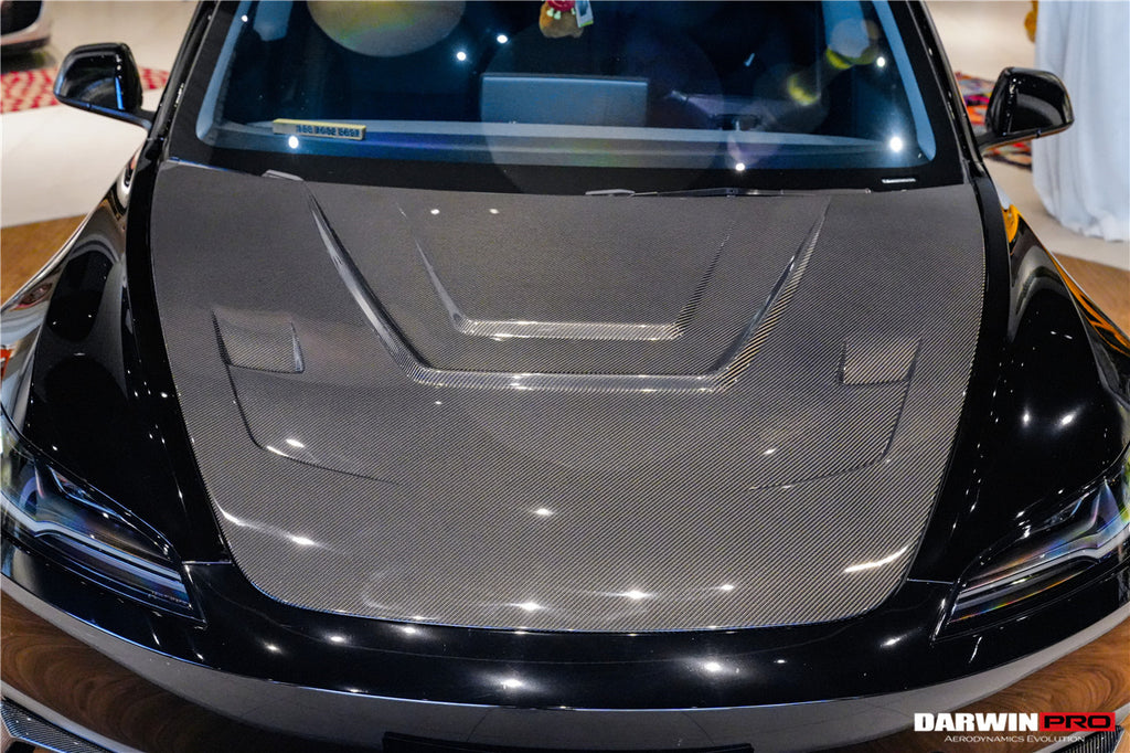 2024-2026 Tesla Model 3 Highland RWD AWD Carbon Fiber Hood DarwinPRO ...