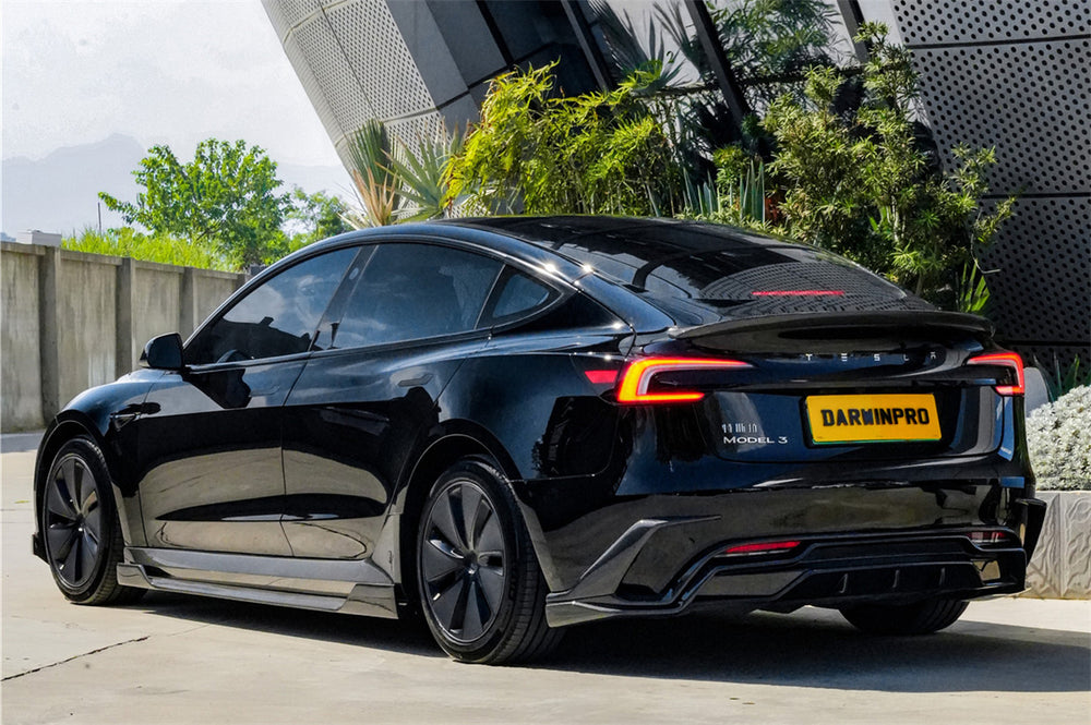 2024-2026 Tesla Model 3 Highland RWD AWD PERFORMANCE Carbon Fiber IMP Design Rear Diffuser