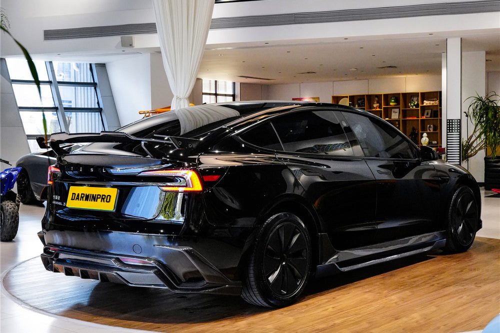 2024-2026 Tesla Model 3 Highland RWD AWD PERFORMANCE Carbon Fiber IMP Design Rear Diffuser