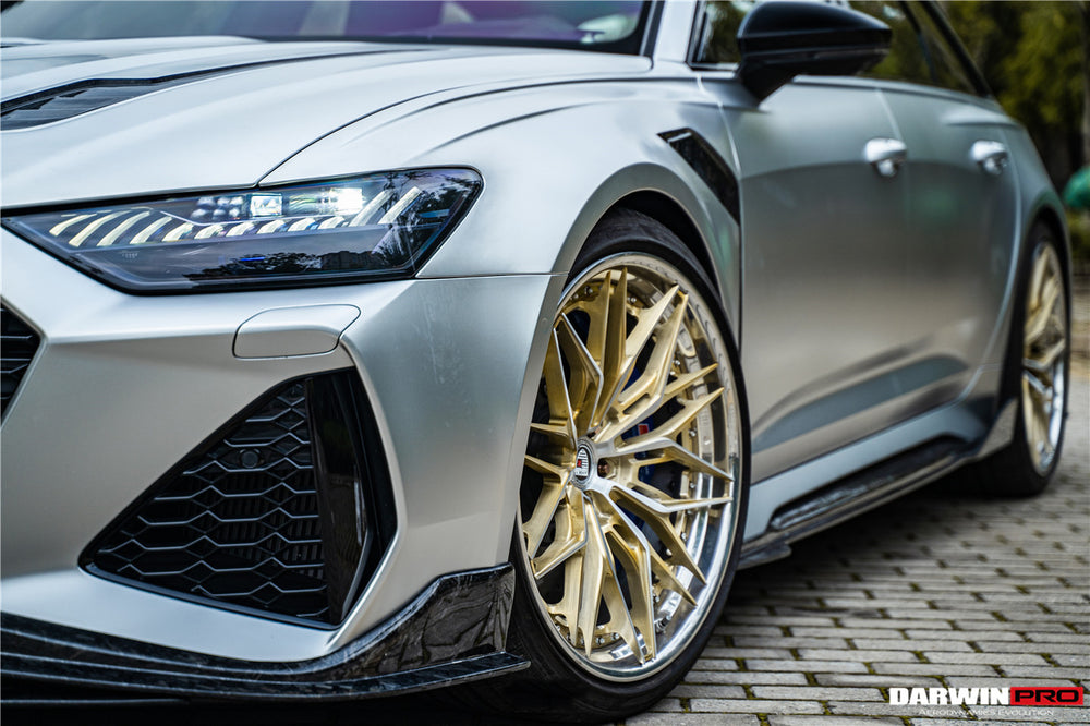 DarwinPRO 2019-2025 Audi RS6 Avant C8 & RS7 Quattro IMP Performance Side Skirts Under Board