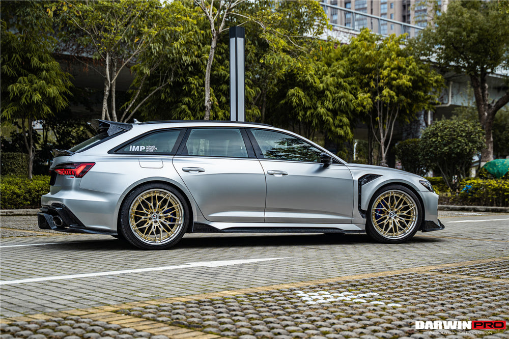 DarwinPRO 2019-2025 Audi RS6 Avant C8 & RS7 Quattro IMP Performance Side Skirts Under Board