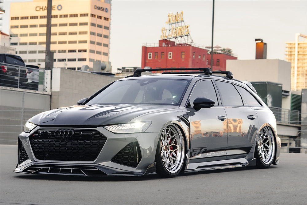 DarwinPRO 2019-2025 Audi RS6 Avant C8 & RS7 Quattro IMP Performance Front Lip - DarwinPRO Aerodynamics