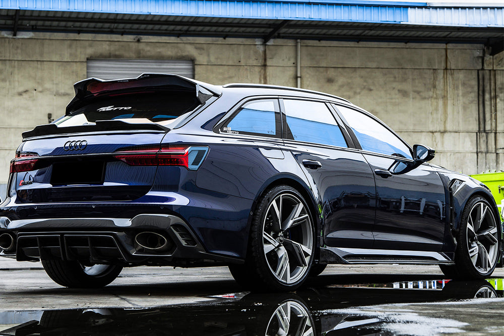 DarwinPRO 2019-2025 Audi RS6 Avant C8 & RS7 Quattro BKSS Style Rear Diffuser