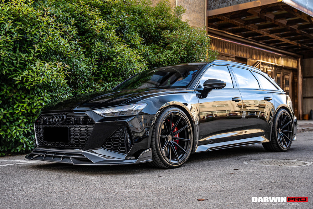 DarwinPRO 2019-2025 Audi RS6 Avant C8 & RS7 Quattro IMP Performance Front Lip - DarwinPRO Aerodynamics