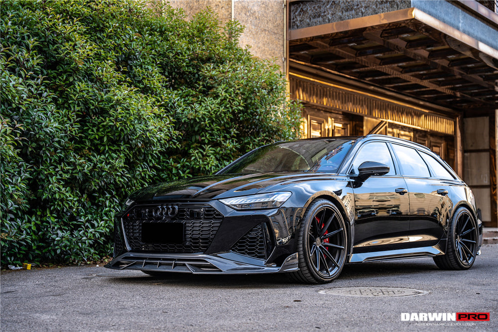 DarwinPRO 2019-2025 Audi RS6 Avant C8 & RS7 Quattro IMP Performance Front Lip - DarwinPRO Aerodynamics