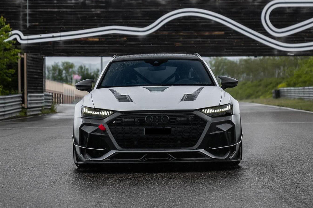 DarwinPRO 2019-2025 Audi RS6 Avant C8 & RS7 Quattro IMP Performance Front Bumper - DarwinPRO Aerodynamics