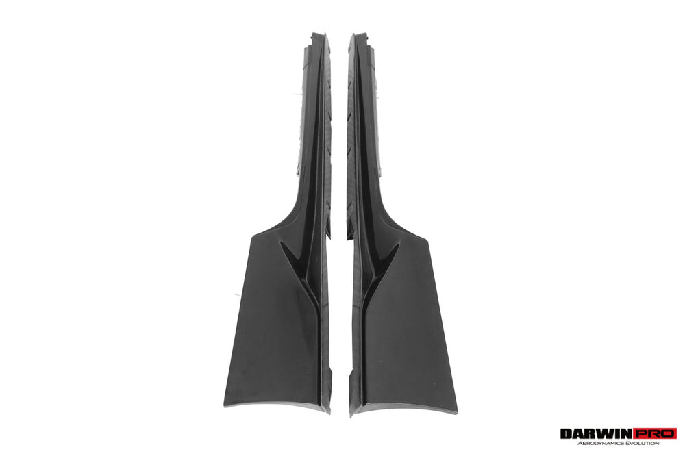 DarwinPRO 2010-2015 Ferrari 458 Coupe & Spyder BKSS Style Side Skirts - DarwinPRO Aerodynamics