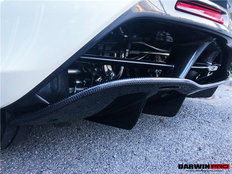 2017-2023 McLaren 720s Carbon Fiber Rear Bumper Center Valance - DarwinPRO Aerodynamics