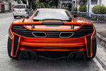  2011-2017 McLaren MP4 12C & 650S Rebel Performance Style Partial Carbon Fiber Rear Bumper 