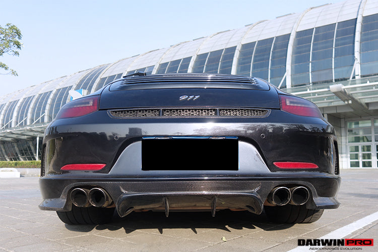 Parachoques trasero estilo Porsche 911 997.2 Carrera/S 991GT3 2009-2012