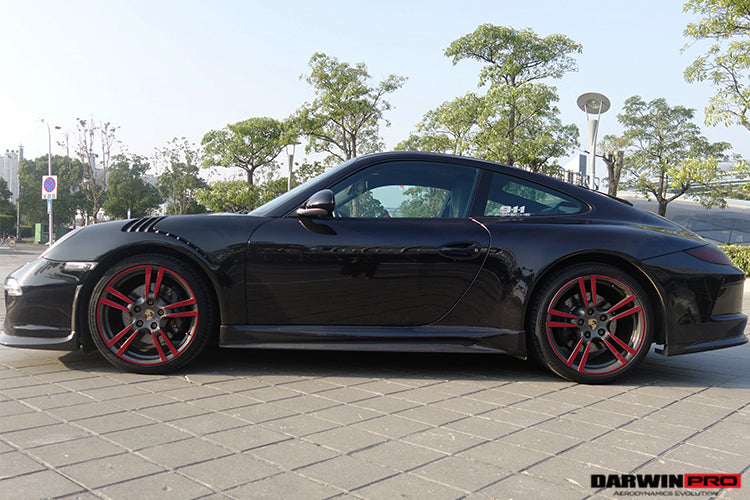 2009-2012 Porsche 911 997.2 Carrera S 991GT3 Style Side Skirts - DarwinPRO Aerodynamics
