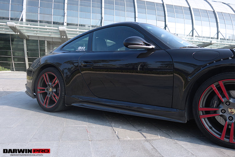 2009-2012 Porsche 911 997.2 Carrera S 991GT3 Style Side Skirts - DarwinPRO Aerodynamics