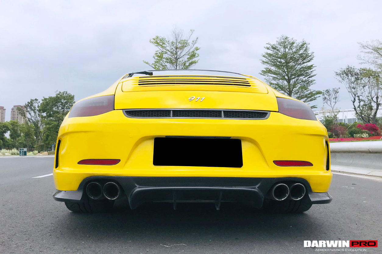 Parachoques trasero estilo Porsche 911 997.2 Carrera/S 991GT3 2009-2012