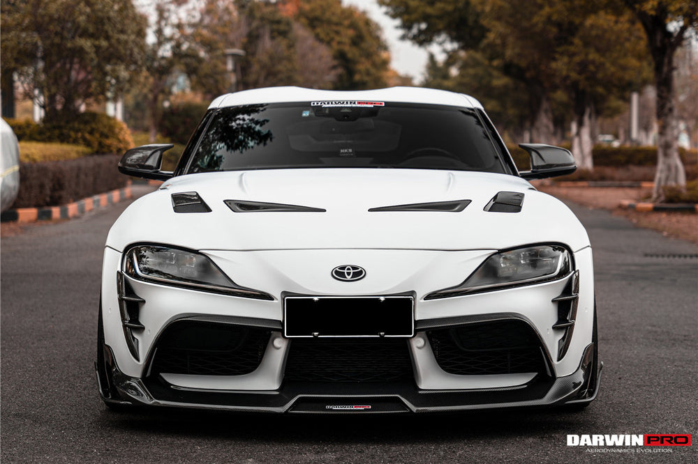 2019-UP Toyota GR Supra (J29 & DB) A90 A91 BKSS Style Carbon Fiber Front Bumper Vents - DarwinPRO Aerodynamics