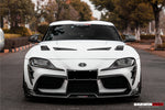  2019-UP Toyota GR Supra (J29 & DB) A90 A91 BKSS Style Carbon Fiber Front Bumper Vents - DarwinPRO Aerodynamics 