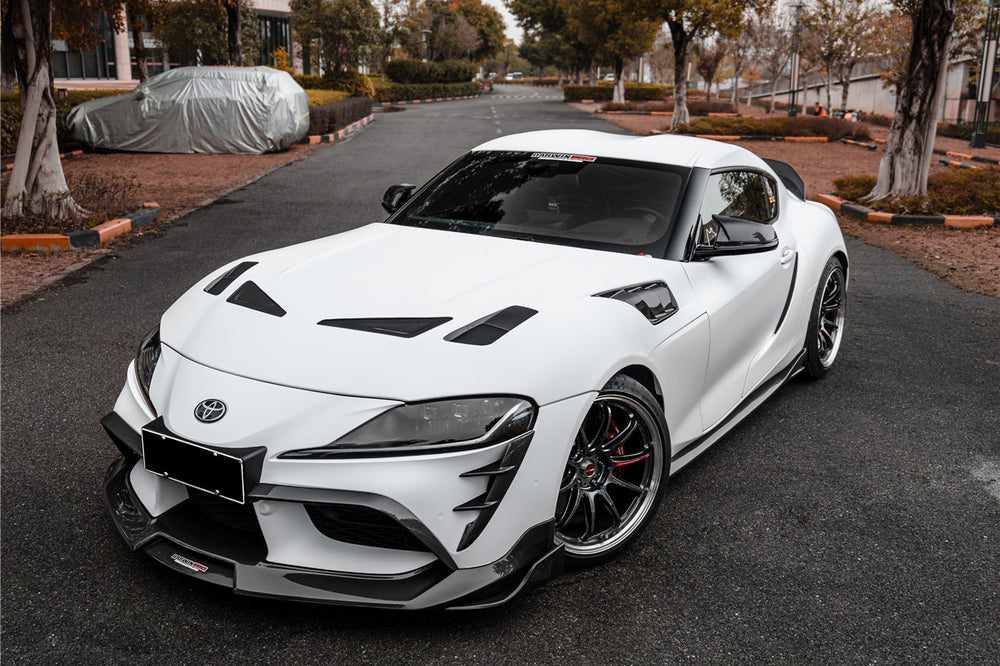 2019-UP Toyota GR Supra (J29 DB) A90 A91 BKSS Style Carbon Fiber Hood - DarwinPRO Aerodynamics