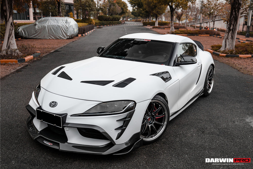 2019-UP Toyota GR Supra (J29 & DB) A90 A91 BKSS Style Carbon Fiber Front Bumper Vents